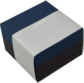 Vánoční dekorace Semikolon, Dárková krabice Natural Affair L, tmavě modrá - Formadore