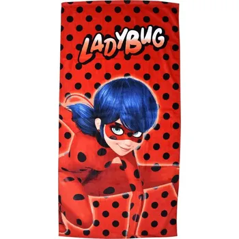 Stamion • Plážová osuška Kouzelná Beruška - Ladybug - 100% bavlna - 70 x 140 cm