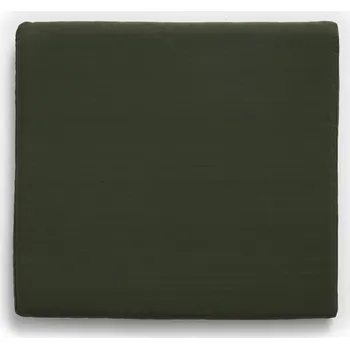 Polštář Hay, Polštář na zahradní židli X-Line, 42,5 x 39 cm, tmavě zelený, s výplní CMHR - Formadore