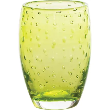 Sklenice Zafferano, Skleněný pohár Bolicante 350 ml zelený - Formadore