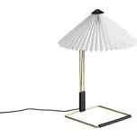 Hay, Stolní lampa Matin leštěná mosaz 30 cm bílá - Formadore