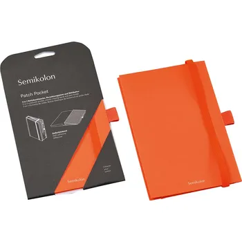 Diář Semikolon, Obal na zápisník Semikolon A5 oranžový - Formadore