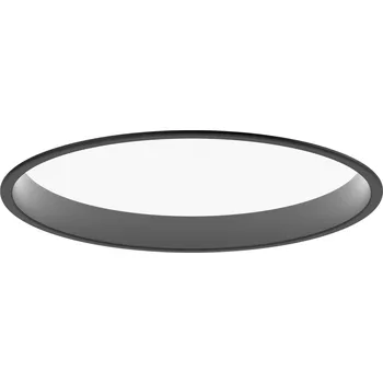 Louis Poulsen, Stropní svítidlo Circle Recessed LED 3000K 26,7 cm černá - Formadore