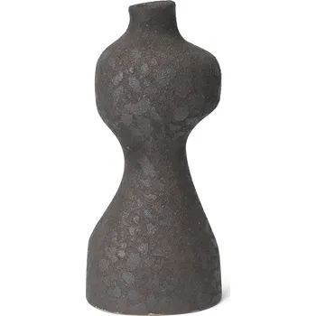 Váza Ferm Living, Váza Yara 30,5 cm tmavě šedá - Formadore