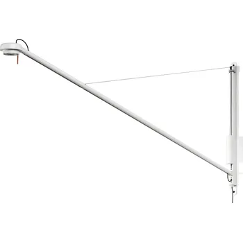 Nástěnné svítidlo Hay, Nástěnná lampa Fifty-Fifty bílá - Formadore