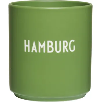Design Letters, Hrnek Favourite DE Hamburg zelený - Formadore