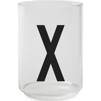 Sklenice Design Letters, Skleněný pohár AJ písmeno X - Formadore