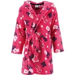 SunCity • Dětský / dívčí coral fleece župan s kapucí Minnie Mouse - Disney EU 98 Růžová