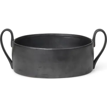 Ferm Living, Mísa Flow 32,5 cm černá - Formadore