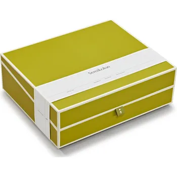 Úložný box Semikolon, Box na dokumenty Die Kante, matcha zelená - Formadore