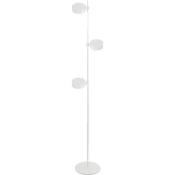 Stojací lampa Zafferano, Bezdrátová stojací lampa Super O trojitá 160 cm bílá - Formadore
