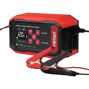 Nabíječka autobaterie Nabíječka autobaterií digitální 12V (25A) a 24V (12A) s funkcí Boost