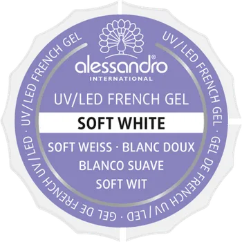 Lak na nehty Alessandro FRENCH GEL - SOFT WHITE - BABYBOOMER 15G
