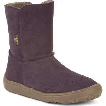 Dívčí obuv Froddo Barefoot zimní boty s membránou G3160207-6 Purple EUR 29