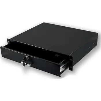 Elektrická zásuvka XtendLan Zásuvka na věci, 2U do police, hloubka 350mm