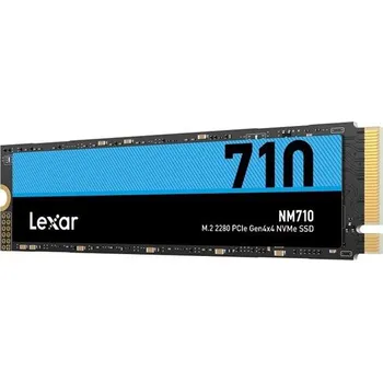 SSD disk Lexar SSD NM710 PCle Gen4 M.2 NVMe - 1TB (čtení/zápis: 5000/4500MB/s)