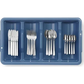 Hendi Sada příborů s podnosem, HENDI, Modrá, 525x300x(H)95mm