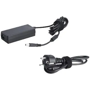 Notebook Dell Power Supply : European 65W AC Adapter with power cord (Kit)