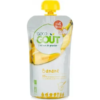 Dětské zboží GOOD GOUT Bio Banán 120g Expirace