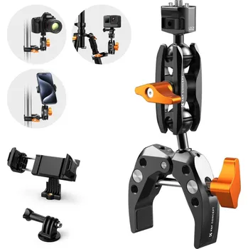 Zabezpečení domácnosti K&F Multi-functional Super Clamp with Magic Arm