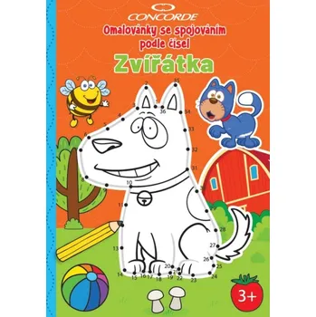 omalovánky Omalovánky se spojováním podle čísel Zvířátka