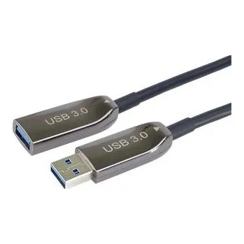 Kabel do PC PremiumCord USB 3.0 prodlužovací optický AOC kabel A/Male - A/Female 15m