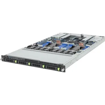 Server GIGABYTE Server R184-A90 1U 2S-BR(500W), 2×GbE, 4NVMe5, 3M.2, 24DDR5, 2PCI-E16g5, 2OCP3, IPMI, 2kW rPS(80+TIT.)