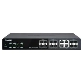 Počítač QNAP QSW-M1204-4C: 12x 10G port SFP+ (8x SFP+ a 4x kombinované SFP+ / RJ-45)