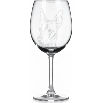 Sklenice Sklenice na víno s gravírovaným motivem – MEXICKÝ NAHÁČ