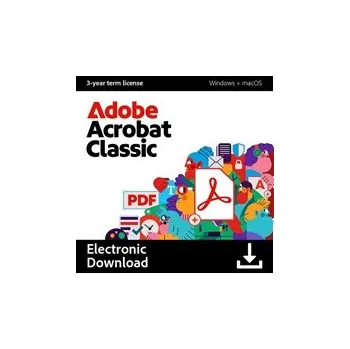 Acrobat Classic 2024 for ENT MP ML COM Online FRL Term License (Set up as 36 month) 1 User, Level 1, 1-9