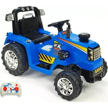 Dětské elektrovozidlo Dětský elektrický traktor modrý