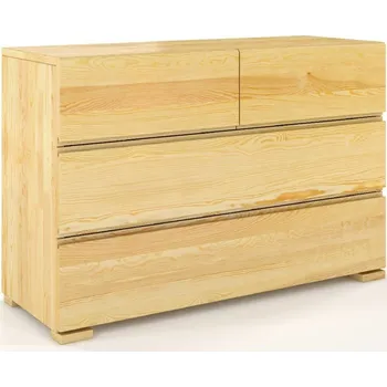 Komoda Komoda z masivu borovice Vestre 2+2 Odstín moření: Borovice přírodní