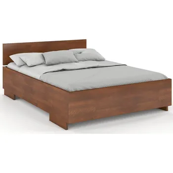 Postel Zvýšená postel z masivu buk Bergman Rozměr: 120x200, Odstín moření: Ořech