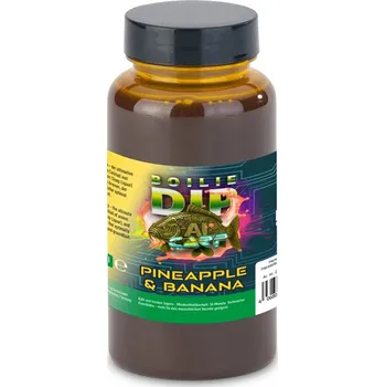 Nástraha Anaconda boilie dip AI Carp 100ml Pineapple & Banana