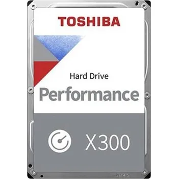 Interní pevný disk TOSHIBA HDD X300 Performance 18TB, SATA III, 7200 rpm, 512MB cache, 3,5", BULK