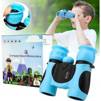 Dalekohled DALEKOHLED PRO DĚTI, ZVĚTŠENÍ 8 X 21, KOMPAKTNÍ DĚTSKÝ DALEKOHLED