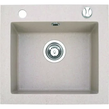 Granitový dřez Jednokomorový granitový dřez Brenor Argo béžový
