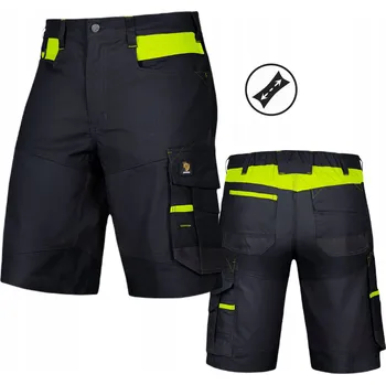 Pracovní obuv Krátké pracovní kalhoty procera BARI Black vel. 56