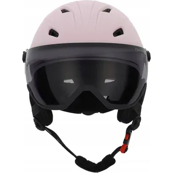 Snowboardová lyžařská přilba s brýlemi 4F, bezpečná zimní vel. L/XL