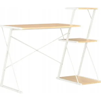 Psací stůl Obdélníkový psací stůl VidaXL 50 x 116 x 93 cm bílý