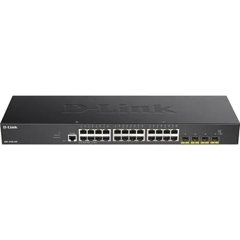 Switch D-Link DGS-1250-28X 28-port Gigabit Smart Switch, 24x GbE, 4x SFP+