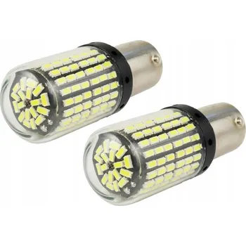 Autožárovka Superlight LED žárovky P21W do denního svícení Škoda BA15S 2ks