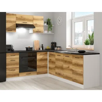 Rohová kuchyň Junona 4, univerzální, 200x220 cm, bez pracovní de