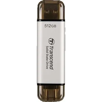 Pevný disk Transcend ESD310S 512GB, External SSD, USB 10Gbps, Type C/A