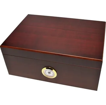 Humidor Humidor na doutníky Červenohnědý 31x22x13cm