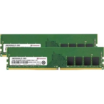 Operační paměť Transcend paměť 32GB DDR4 3200 U-DIMM (JetRam) KIT (2x16GB) 1Rx8 CL22