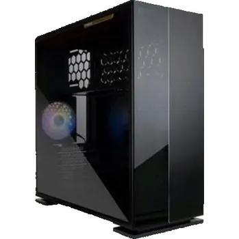 PC skříň IN WIN skříň 315, mid tower, 1xUSB-C, 2xUSB 3.0, průhledná bočnice, černá
