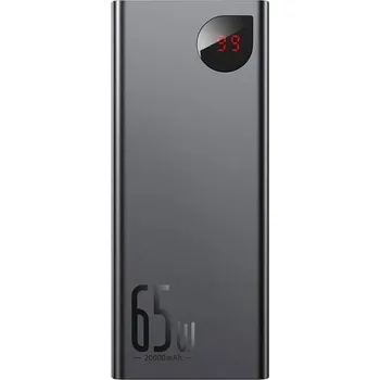 Powerbanka Baseus PPIMDA-D01 Adaman Digital Display Powerbanka 20000mAh 65W Black