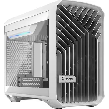 PC skříň Fractal Design Torrent Nano White TG Clear Tint