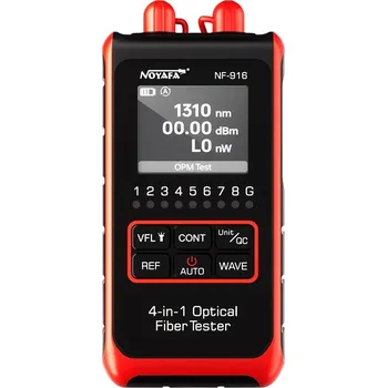 Tester kabelu W-Star WSNF-916 - Tester kabelů RJ45 a optika, VFL, OPM, paměť, svítilna